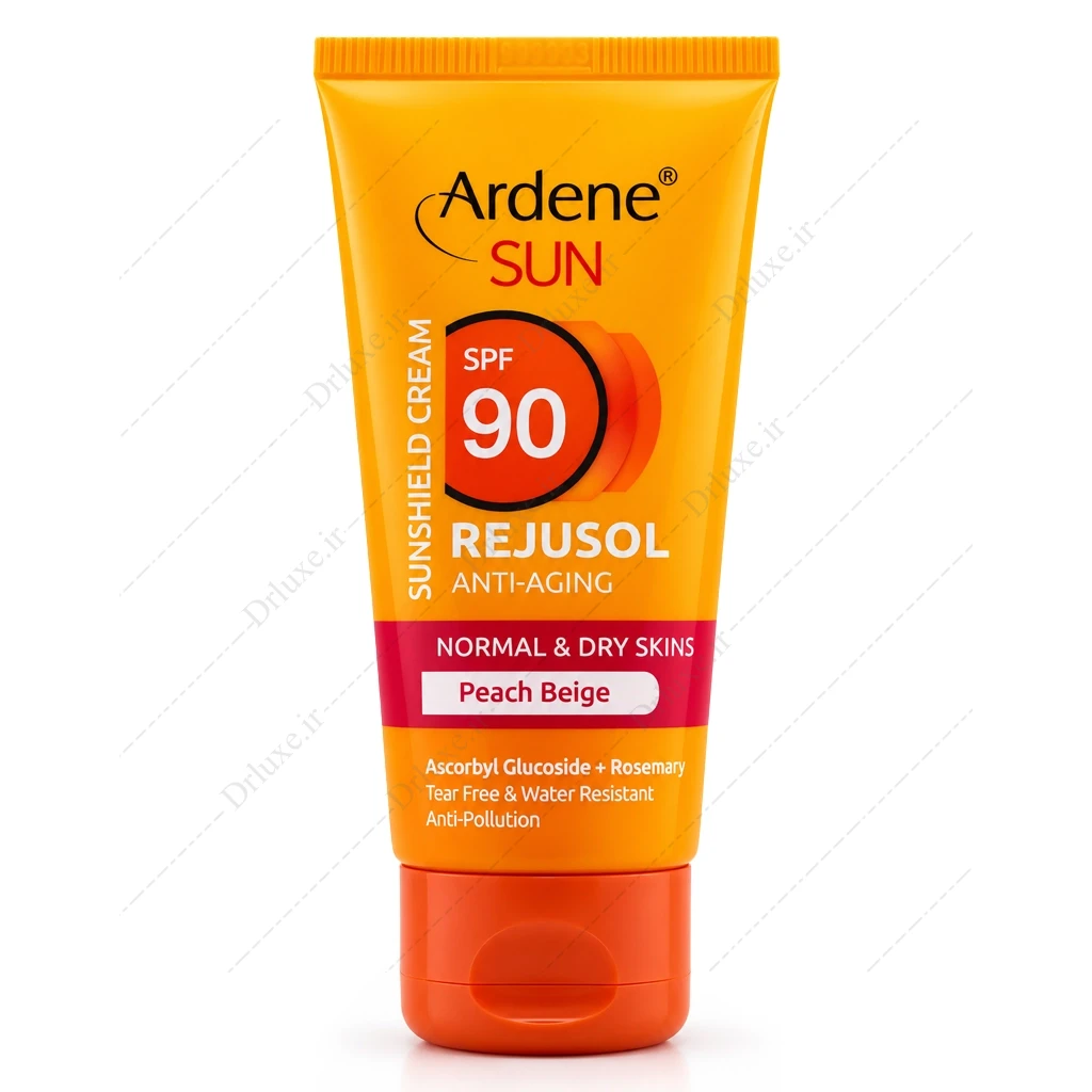 ضد آفتاب آردن مدل رژوسول SPF90 مناسب پوست معمولی و خشک 50  گرم